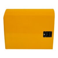 Comp. Door L/H, front,  with latch & hinge - 5004445