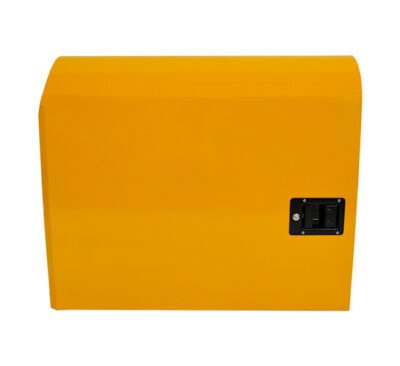 Comp. Door L/H, front,  with latch & hinge - 5004445