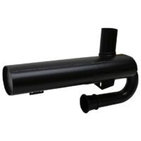Muffler (with turbocharger) - AT124155