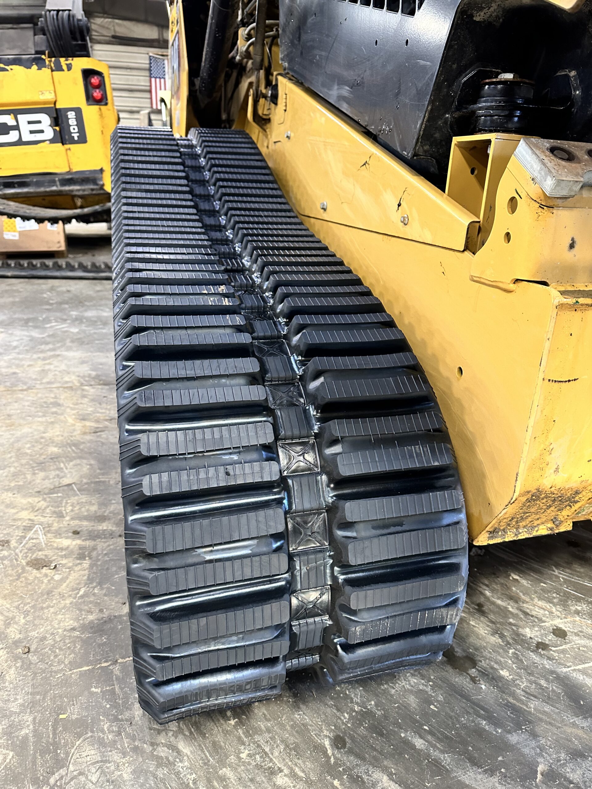tread on machine
